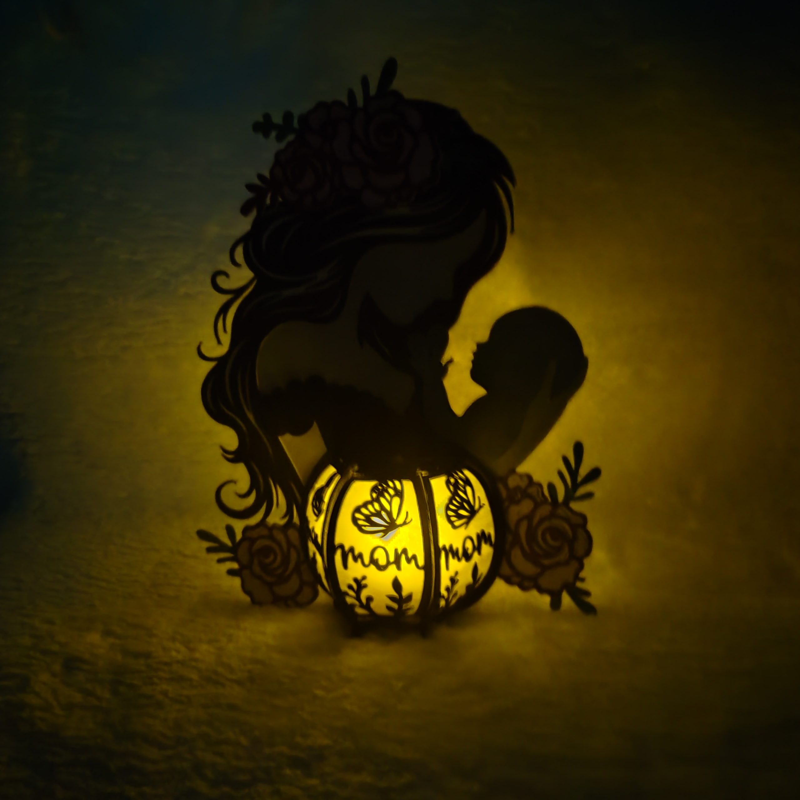 Lanterne Maman & Bébé 3D – Image 2