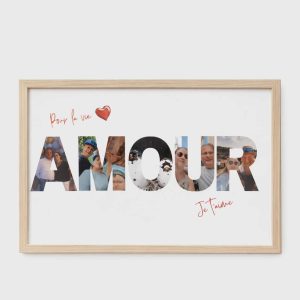 Cadre personnalisé avec vos photos