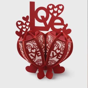 Lanterne LOVE 3D - Décoration romantique